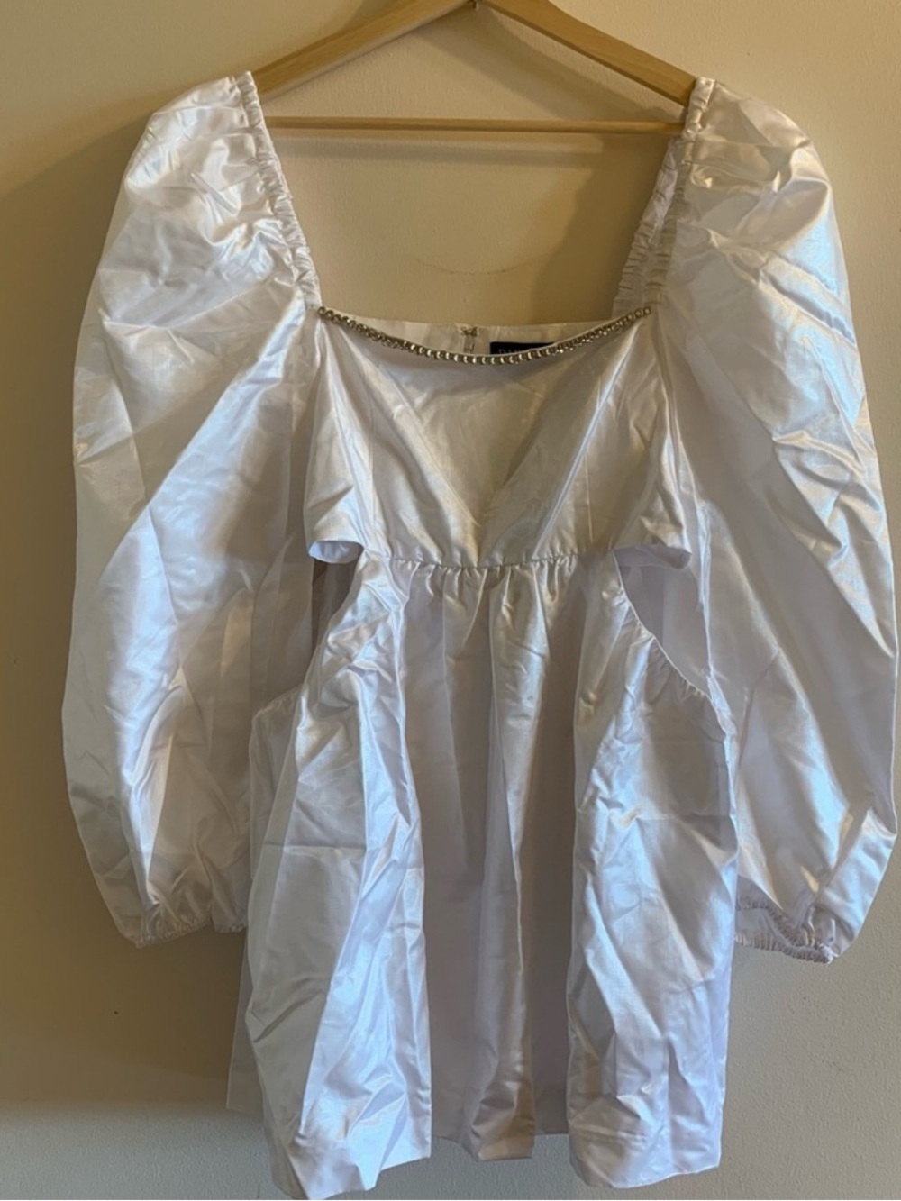 Danielle Bernstein White Dress